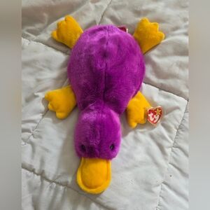 Patti the Platypus TY Beanie Buddies Collection 1998 14 inches